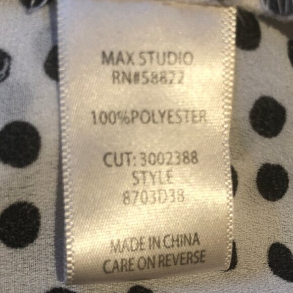 Max Studio short-sleeve blouse sz S - Picture 9 of 10